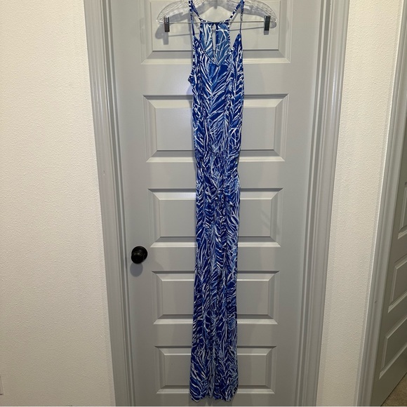 Lilly Pulitzer Twilight Blue Early Riser Dusk Jumpsuit size Small